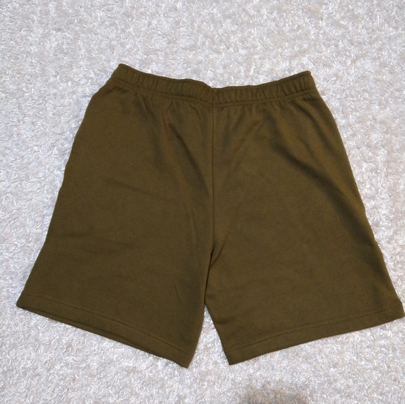 The North Face Cotton Athletic Men's Shorts Military Army Olive Green NWT - Picture 3 of 5